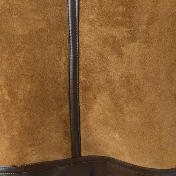 Homecore Leather and Suede Shearling Vest - Picture 14 of 15